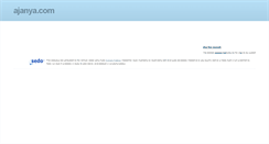 Desktop Screenshot of ajanya.com